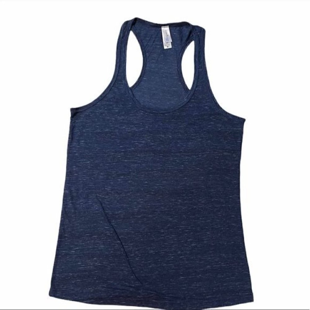 OTL Heather Navy Blue Racerback Tank NWOT